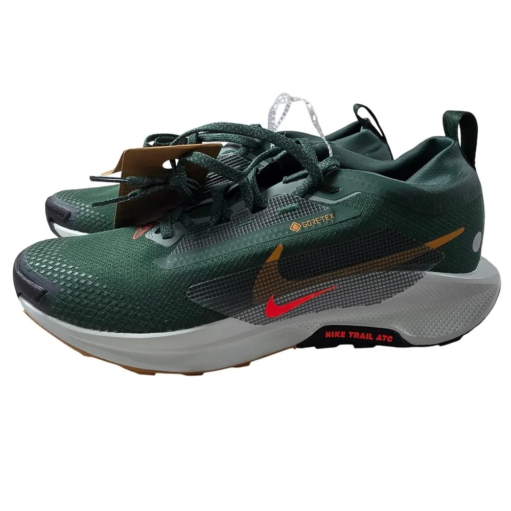 Nike Pegasus Trail 5 GORE-TEX Green Mens Running Shoes FQ0908-301 Size 9